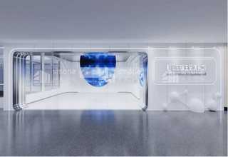 丽水一站式购物广场铝蜂窝金属隔断